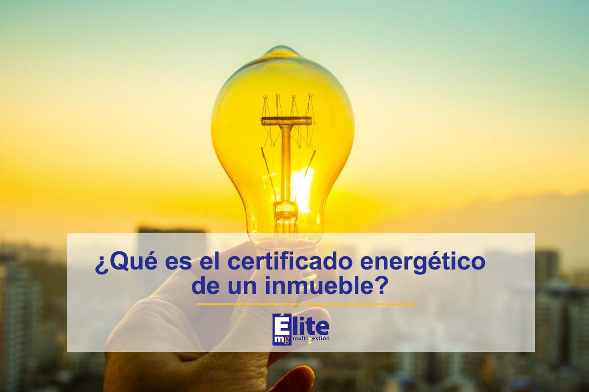 certificado energetico qué es